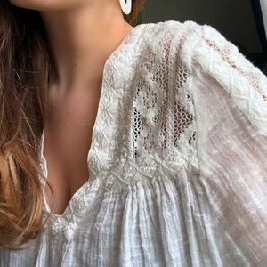 Linen Boho top by Free People